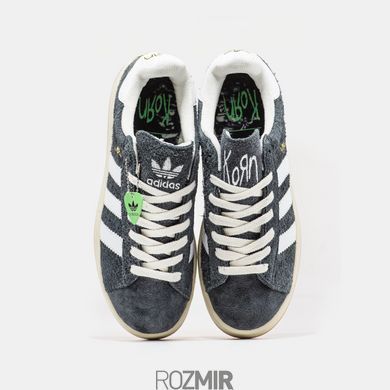 Кросівки Korn x adidas Campus 2.0 'Follow the Leader' Carbon/Cloud White/Off White