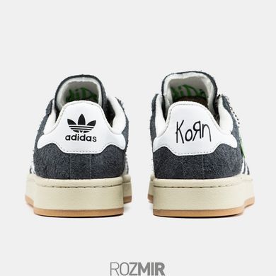 Кросівки Korn x adidas Campus 2.0 'Follow the Leader' Carbon/Cloud White/Off White