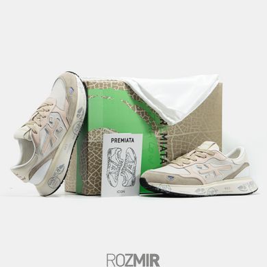 Кроссовки Premiata Lauryn "Beige/White"
