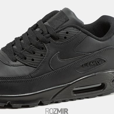 Nike Air Max 90 Leather "Triple Black"