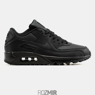 Nike Air Max 90 Leather "Triple Black"