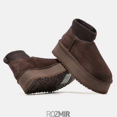 Угги UGG Classic Mini Dipper Boot "Chocolate"