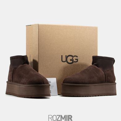 Угги UGG Classic Mini Dipper Boot "Chocolate"