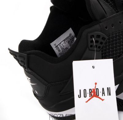 Кроссовки Nike Air Jordan 4 Nigel 'Brick by Brick' "Black/White"