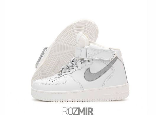Зимові кросівки Nike Air Force 1 High Winter "White" з хутром