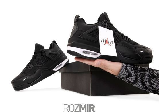 Кроссовки Nike Air Jordan 4 Nigel 'Brick by Brick' "Black/White"