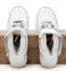 Зимові кросівки Nike Air Force 1 High Winter "White" з хутром