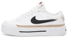 Кроссовки Nike Court Legacy Lift White Black - DM7590-100
