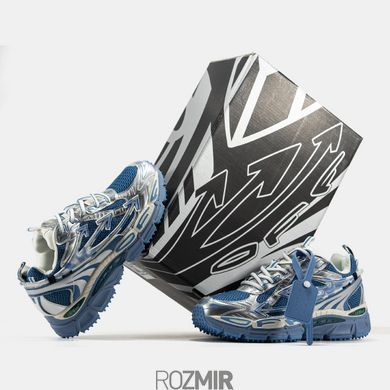 Кроссовки OFF-WHITE Be Right Back "Blue/Silver/Beige/White"