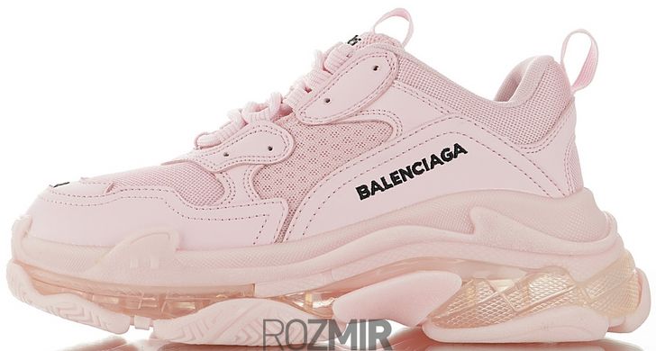 Женские кроссовки Balenciaga Triple S Clear Sole Pink