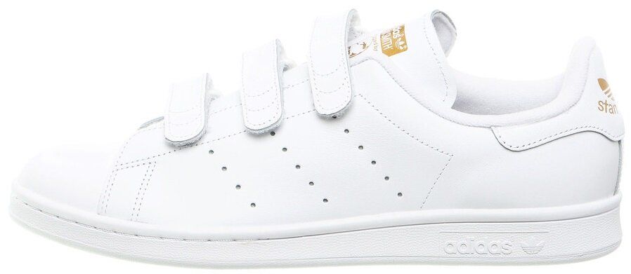 stan smith white gold metallic