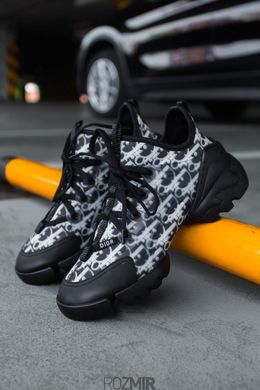 Жіночі кросівки Dior D-Connect Black/White