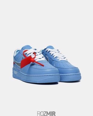 Кроссовки Nike Air Force 1 Low Off-White "MCA University Blue"