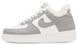 Зимние кроссовки Nike Air Force 1 Low Leather Winter "White/Grey" с мехом