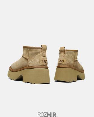Угги UGG Classic Ultra Mini New Heights Boot 'Chestnut'