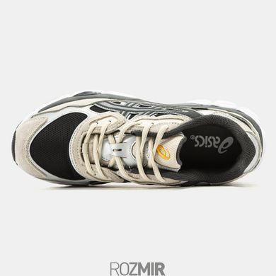 Мужские кроссовки Asics Gel-NYC Gore-Tex Термо "Beige/Grеy/Silver/Black"