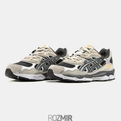Мужские кроссовки Asics Gel-NYC Gore-Tex Термо "Beige/Grеy/Silver/Black"