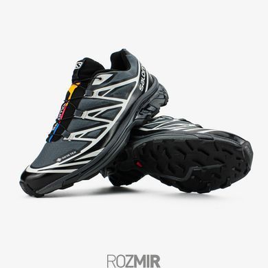 Мужские кроссовки Salomon XT-6 GTX Black/Silver