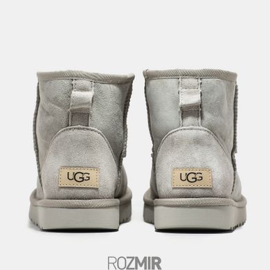 Женские угги UGG Classic Mini II Boot "Light Grey"