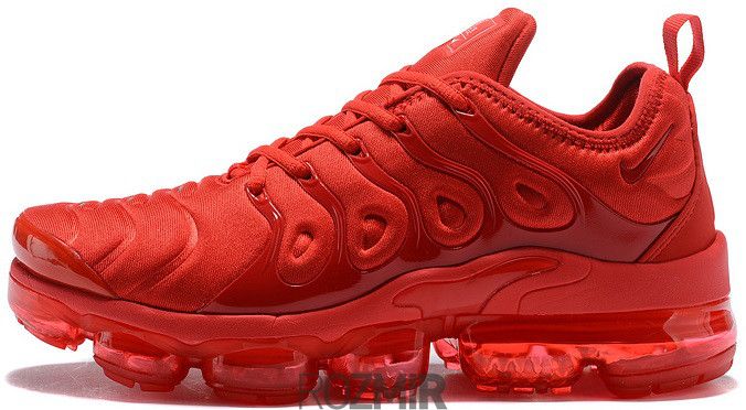 Nike air vapormax plus tn triple red sales shoes