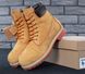 Зимние ботинки Timberland 6-Inch Premium Winter Boots "Yellow" с натуральным мехом