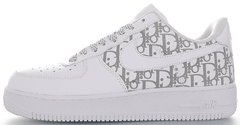 Женские кроссовки Dior x Nike Air Force 1 Low "White"