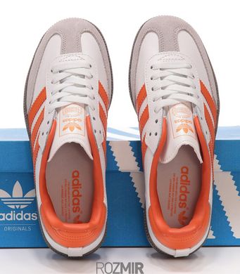 Кроссовки adidas Samba OG "White/Orange"