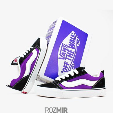 Кеды Vans KNU Skool "Black/Purple"