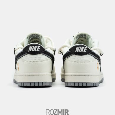 Кроссовки Louis Vuitton x Nike SB Dunk Low x Gloomy Bear "White/Black/LV Monogram"