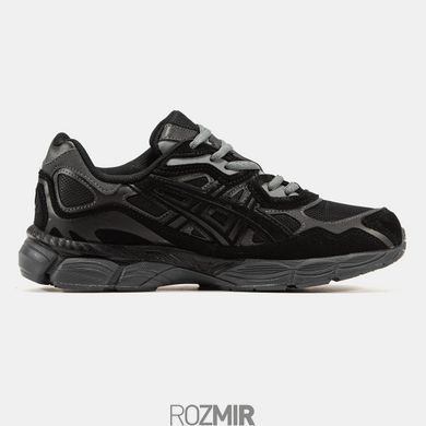 Мужские кроссовки Asics Gel-NYC Gore-Tex Термо "Black/Gray"