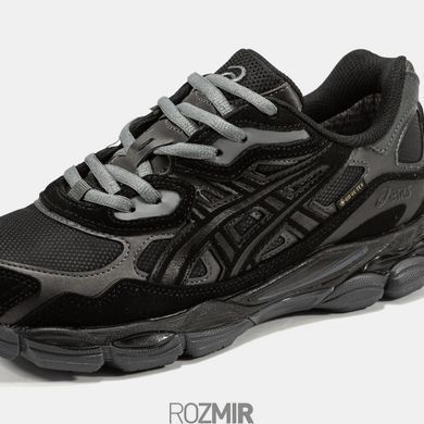 Мужские кроссовки Asics Gel-NYC Gore-Tex Термо "Black/Gray"