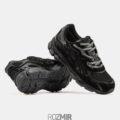 Мужские кроссовки Asics Gel-NYC Gore-Tex Термо "Black/Gray"