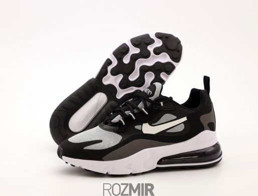 Кросівки Nike Air Max 270 React "Black/Grey"