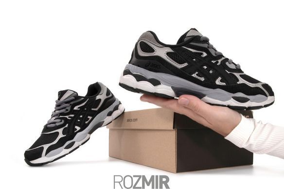 Кроссовки Asics GEL-NYC "Black/White/Silver"