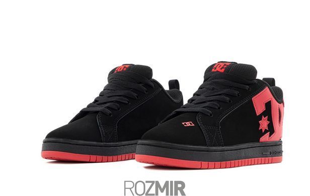 DC Court Graffik Shoes "Black/Hot Pink"
