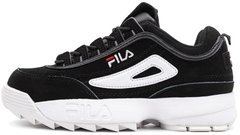 Жіночі кросівки FILA Disruptor II "Black/White"
