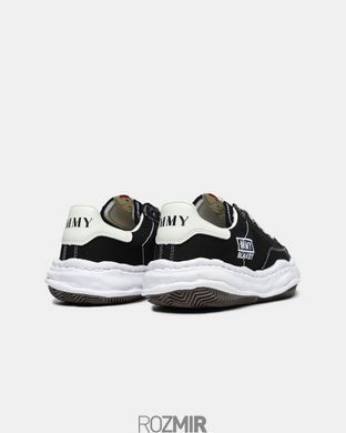 Кроссовки Maison Mihara Yasuhiro MMY Blakey OG Sole Canvas Low Black/White