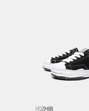 Кроссовки Maison Mihara Yasuhiro MMY Blakey OG Sole Canvas Low Black/White