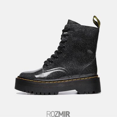 Лакированные ботинки Dr. Martens Jadon Galaxy Premium "Black" без меха