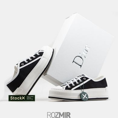 Женские кроссовки Dior Walk'n'Dior Platform Sneaker Black