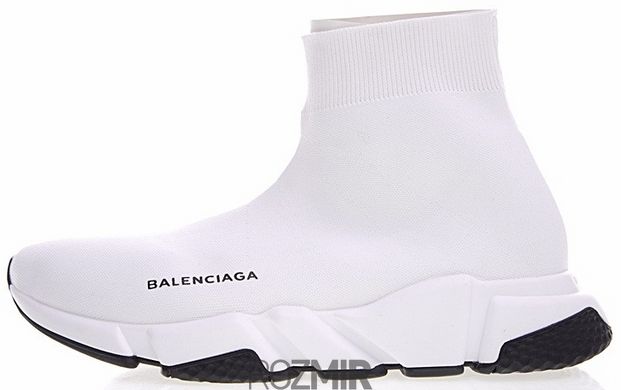 Кроссовки Balenciaga Speed Trainer "White/Black"