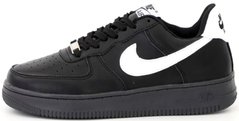 Мужские кроссовки Nike Air Force 1 Low Leather "Black/White"