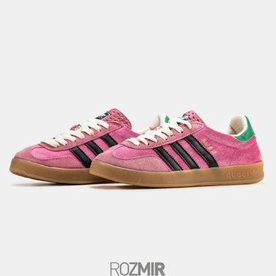 Кроссовки adidas x Gucci Gazelle "Pink Velvet"