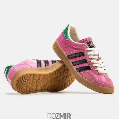 Кроссовки adidas x Gucci Gazelle "Pink Velvet"