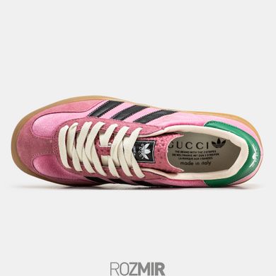 Кросівки adidas x Gucci Gazelle "Pink Velvet"