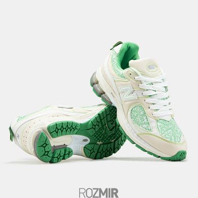 Кроссовки New Balance 2002R GANNI Turtledove/Island Green