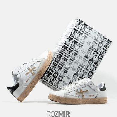 Мужские кроссовки Premiata Steven "White/Black"
