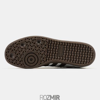 Женские кроссовки adidas Samba "White/Brown"