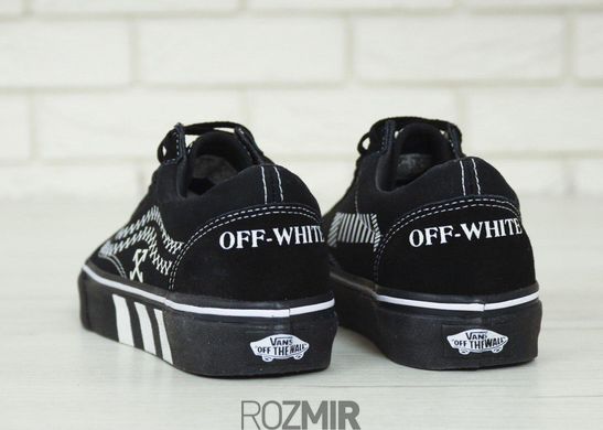 Кеди OFF-WHITE x Vans Old Skool "Black"