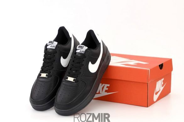 Чоловічі кросівки Nike Air Force 1 Low Leather "Black/White"